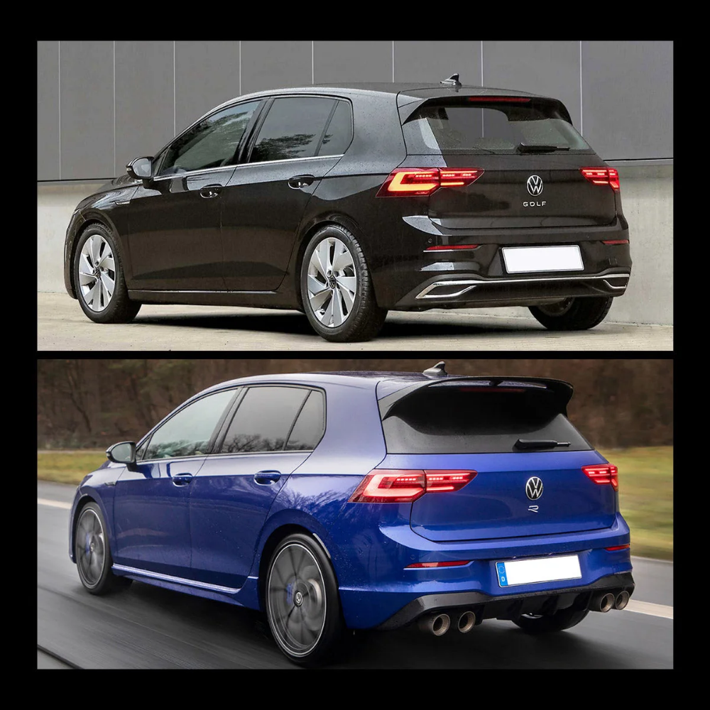 VLAND LED Tail Lights for Volkswagen Golf MK8 & MK8.5 2020–2026