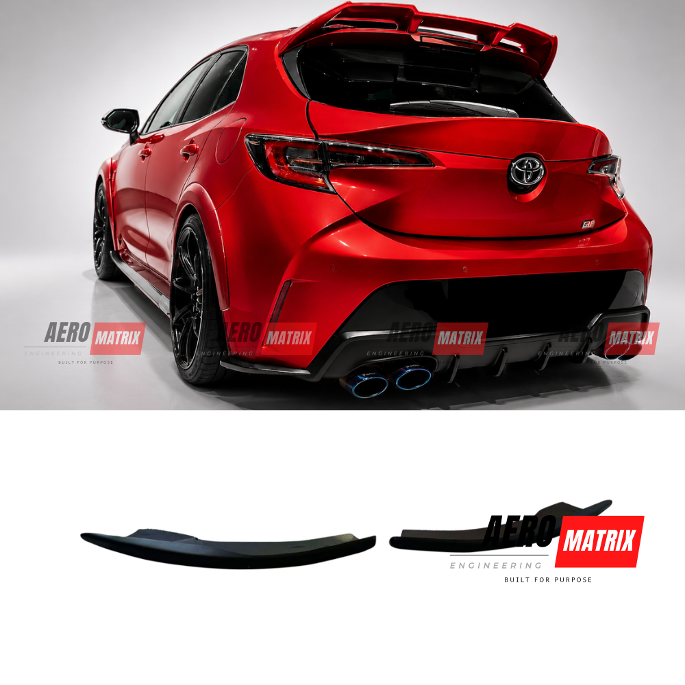 Toyota Corolla Hatch 2018+ Rear Splats