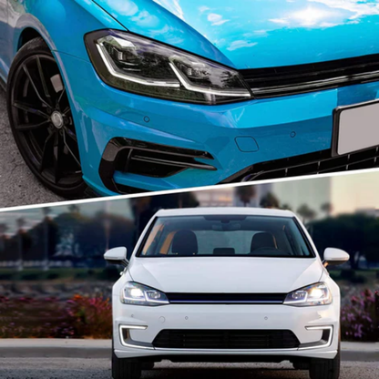 VLAND Full LED Headlights for Volkswagen Golf Mk7.5 2017–2020