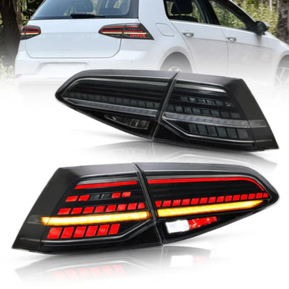 VLAND LED Tail Lights for Volkswagen Golf Mk7 & Mk7.5 2013–2020