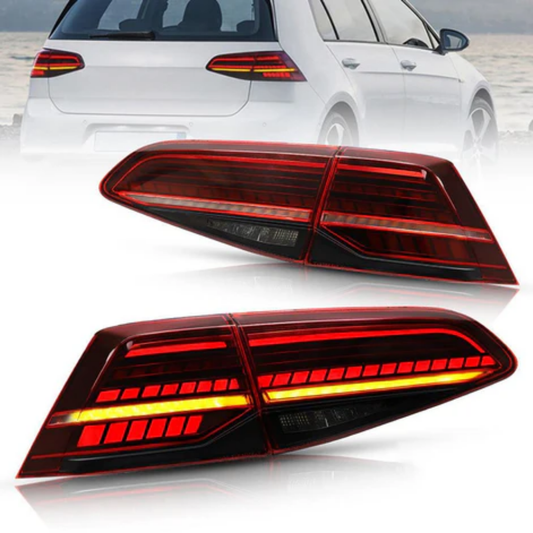 VLAND LED Tail Lights for Volkswagen Golf Mk7 & Mk7.5 2013–2020