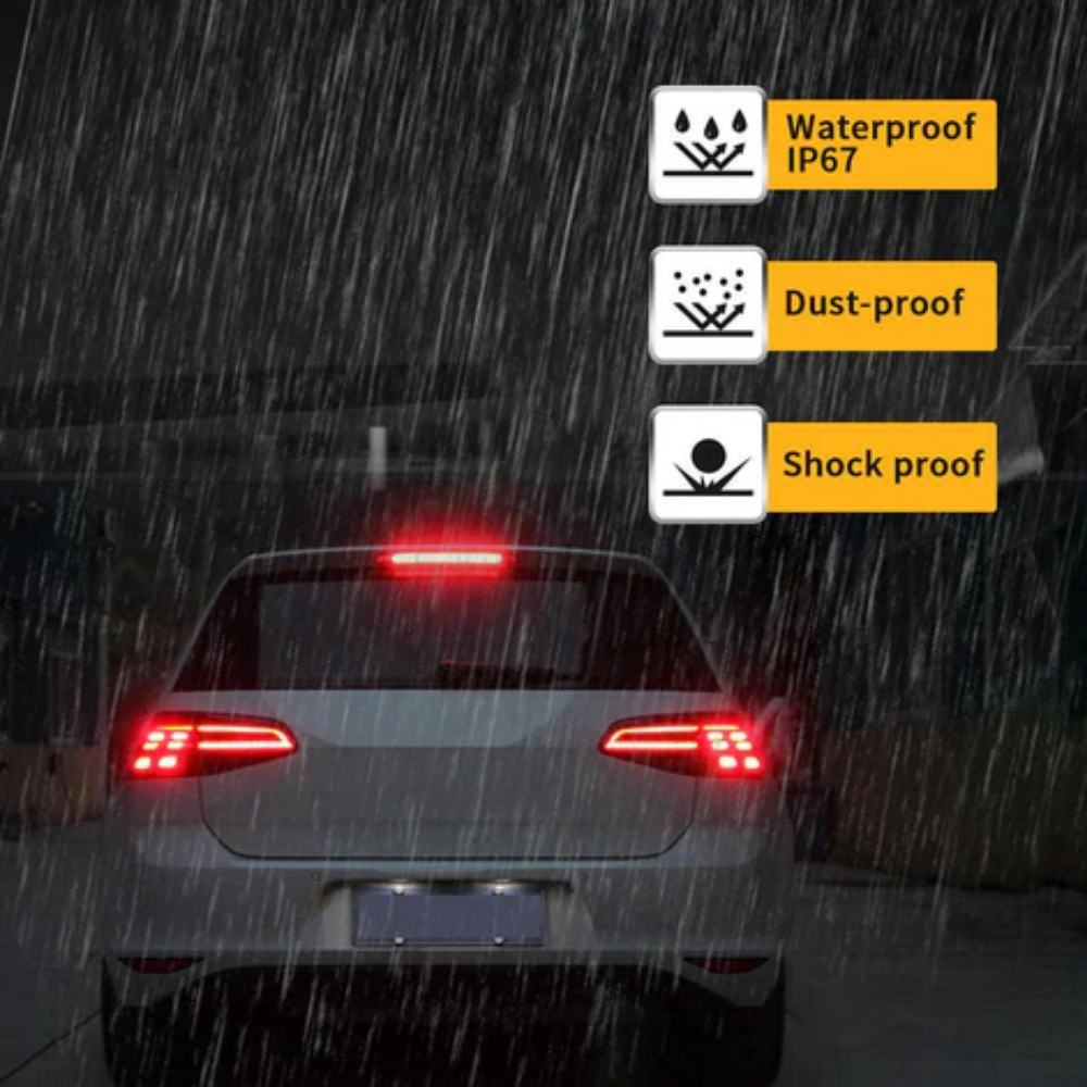 VLAND LED Tail Lights for Volkswagen Golf Mk7 & Mk7.5 2013–2020