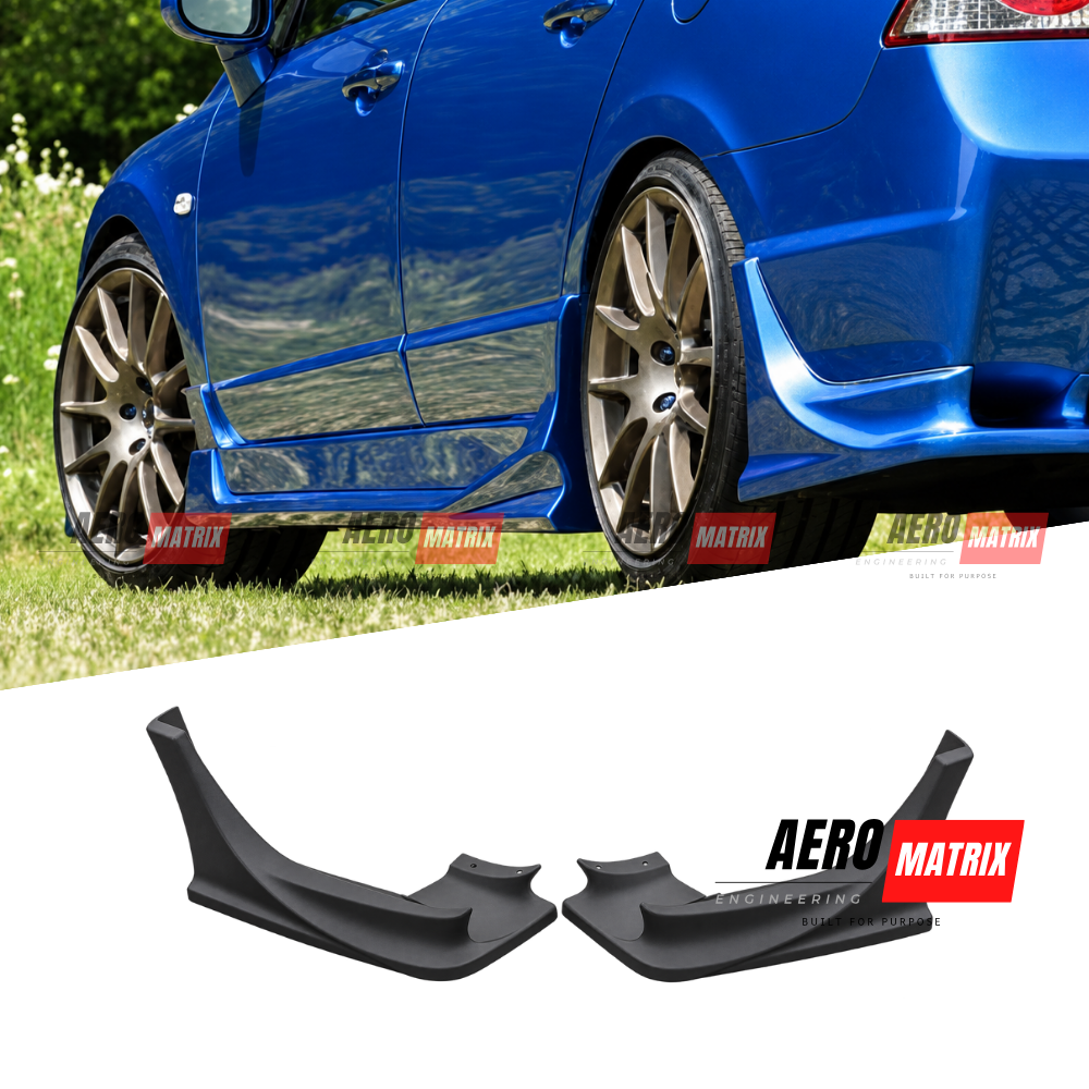 Honda Civic FD1 FD2 2006–2011 Bomex Racing Rear Splats