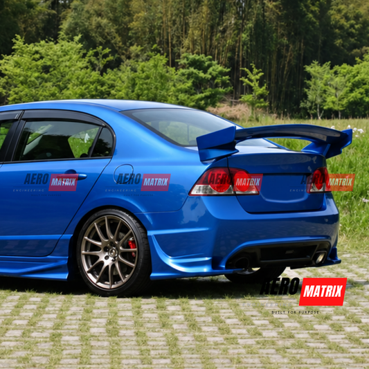 Honda Civic FD1 FD2 2006–2011 Bomex Racing Rear Splats