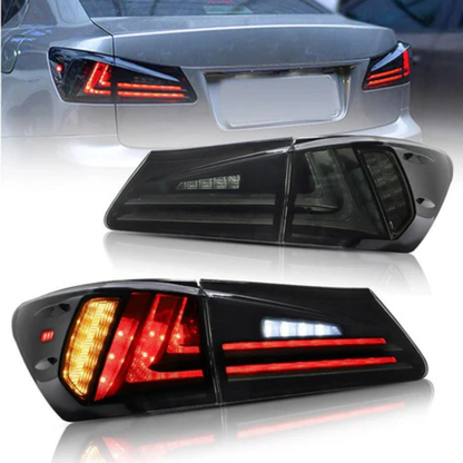 VLAND Full LED Tail Lights for Lexus IS250, IS350, IS F, IS300, IS220d & IS200d 2006–2013