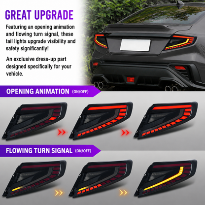 Spec Trum RGB LED Dynamic Taillights for Subaru WRX VB 2022–Present