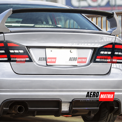 Honda Civic FD1 FD2 2006–2011 Smoke Red LED Sequential Tail Lights