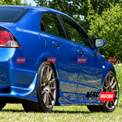 Honda Civic FD1 FD2 2006–2011 Bomex Racing Rear Splats