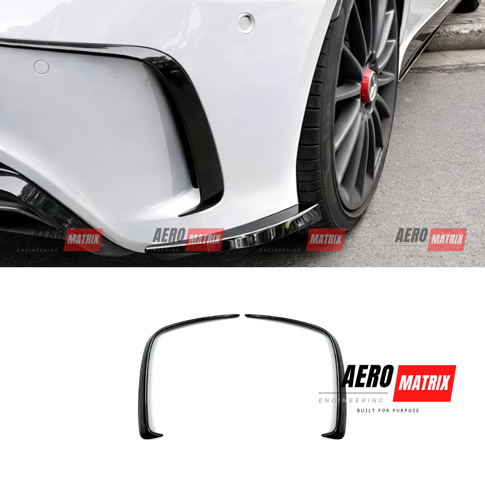 Mercedes-Benz A Class W176 A200 / A250 2013–2018 Rear Trim (Gloss Black)