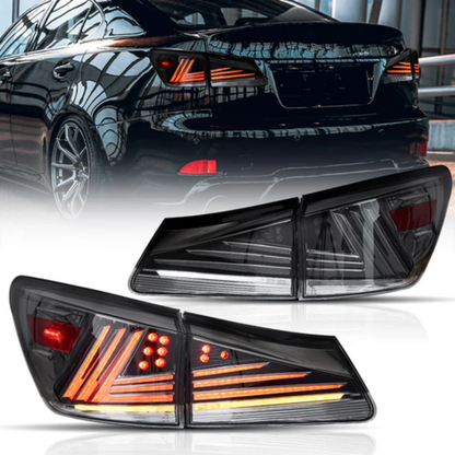 VLAND LED Tail Lights for Lexus IS250, IS350, IS F, IS300, IS220d & IS200d 2006–2013