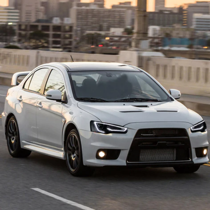 VLAND LED Projector Headlights for Mitsubishi Lancer / EVO X 2008–2017 with Sequential Indicators