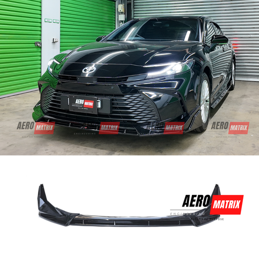 Toyota Camry 11th Generation 2024+ AME Front Lip Gloss Black