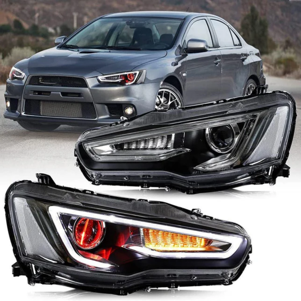 VLAND Demon Eye Headlights for Mitsubishi Lancer / EVO X 2008–2017