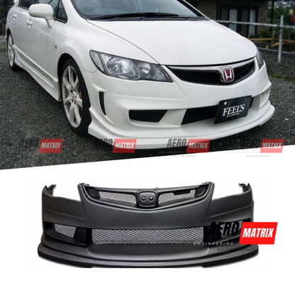 Honda Civic FD / FD2 Type R 8th Gen 2006–2011 FEEL’S Style Front Bumper