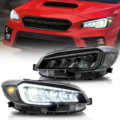 VLAND Full LED Reflection Bowl Headlights for Subaru WRX & WRX STI 2015–2021