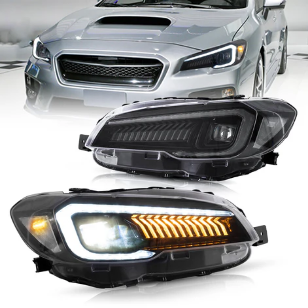 VLAND LED Dual Beam Projector Headlights for Subaru WRX 2015–2021