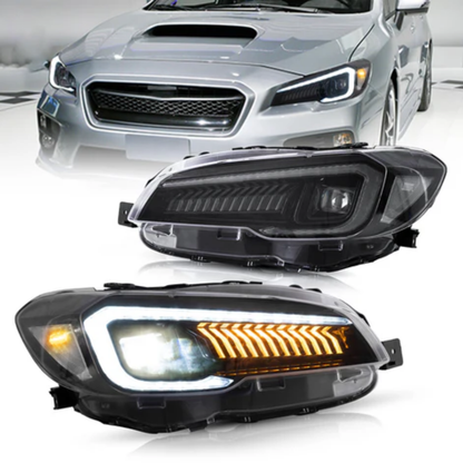 VLAND LED Dual Beam Projector Headlights for Subaru WRX 2015–2021