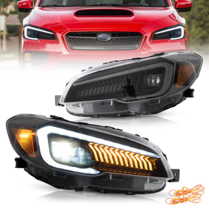 VLAND LED Dual Beam Projector Headlights for Subaru WRX 2015–2021