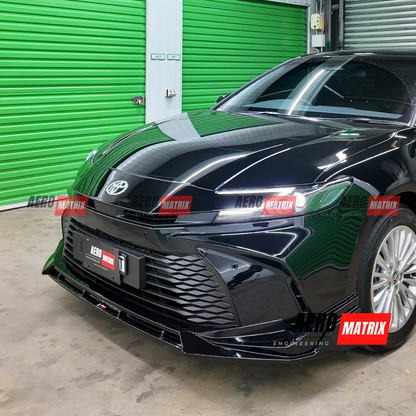 Toyota Camry 11th Generation 2024+ AME Front Lip Gloss Black