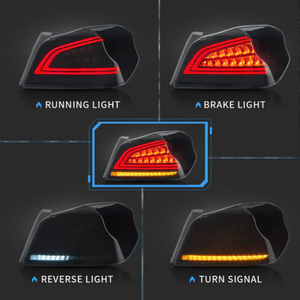 VLAND LED Tail Lights for Subaru WRX & WRX STI 2015–2021