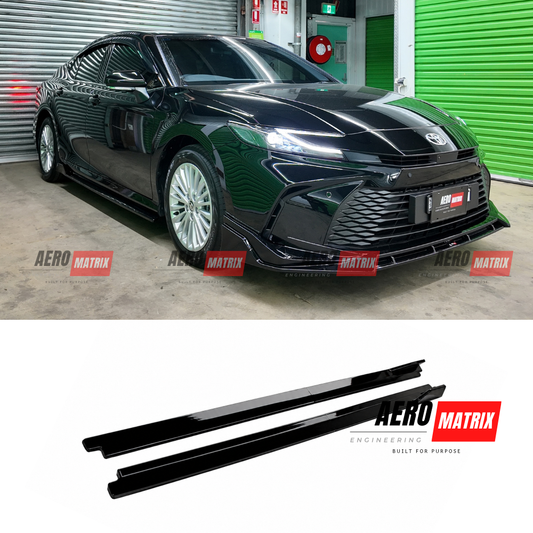 Toyota Camry 11th Generation 2024+ AME Side Skirts Gloss Black