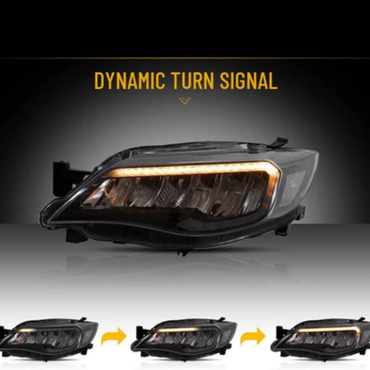VLAND LED Headlights for Subaru Impreza 2008–2011 & WRX 2008–2014