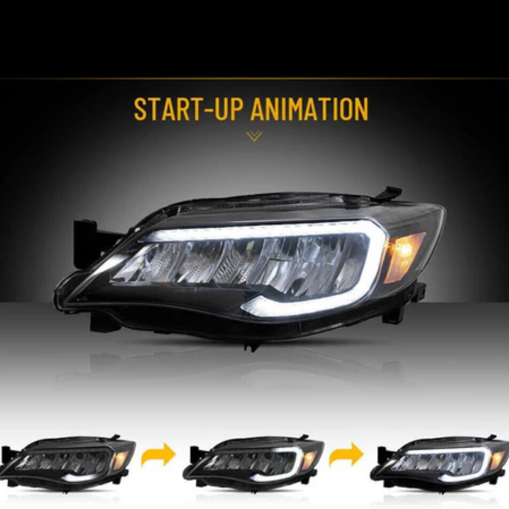 VLAND LED Headlights for Subaru Impreza 2008–2011 & WRX 2008–2014