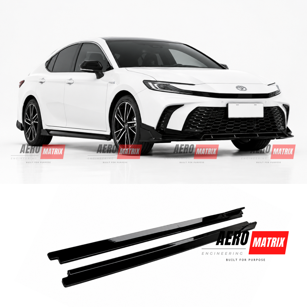 Toyota Camry 11th Generation 2024+ AME Side Skirts Gloss Black