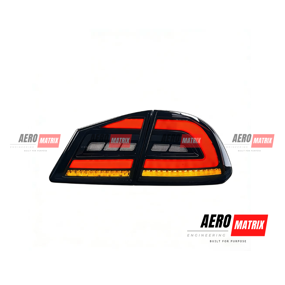 Honda Civic FD1 FD2 2006–2011 Smoke Black LED Sequential Tail Lights