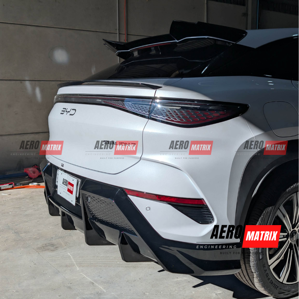 BYD Sealion 7 AME RS Velocity Rear Diffuser Gloss Black