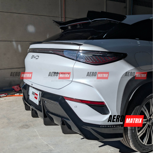 BYD Sealion 7 AME RS Velocity Rear Diffuser Gloss Black