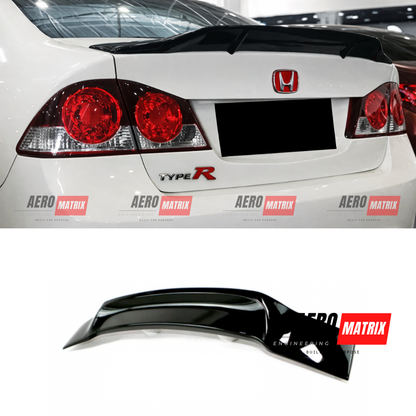 Honda Civic FD2/FD1 Type R 2006–2011 Renntech Style Spoiler (Gloss Black)