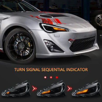 VLAND LED Headlights for Toyota 86 / GT86 & Subaru BRZ (ZN6/ZC6) 2012–2020