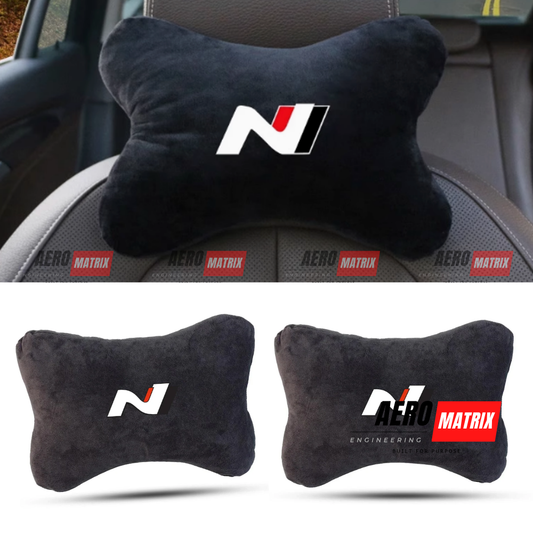 Hyundai N Headrest Pillow Gloss Black