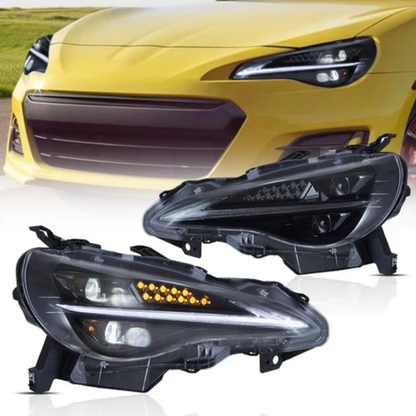 VLAND LED Projector Headlights for Toyota 86 / GT86 & Subaru BRZ (ZN6/ZC6) 2012–2020