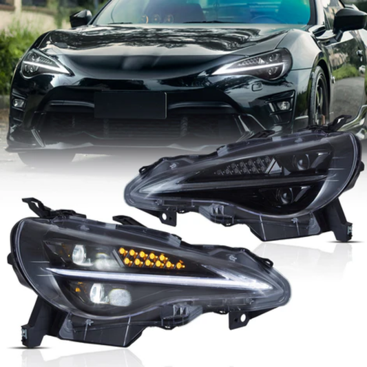 VLAND LED Projector Headlights for Toyota 86 / GT86 & Subaru BRZ (ZN6/ZC6) 2012–2020