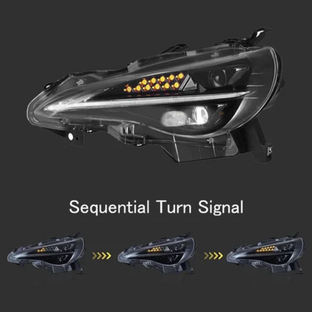 VLAND LED Projector Headlights for Toyota 86 / GT86 & Subaru BRZ (ZN6/ZC6) 2012–2020