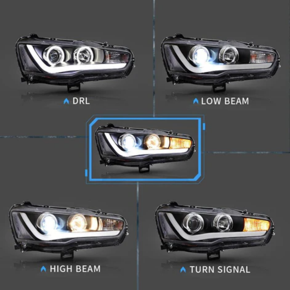 VLAND Headlights for Mitsubishi Lancer / EVO X 2008–2017