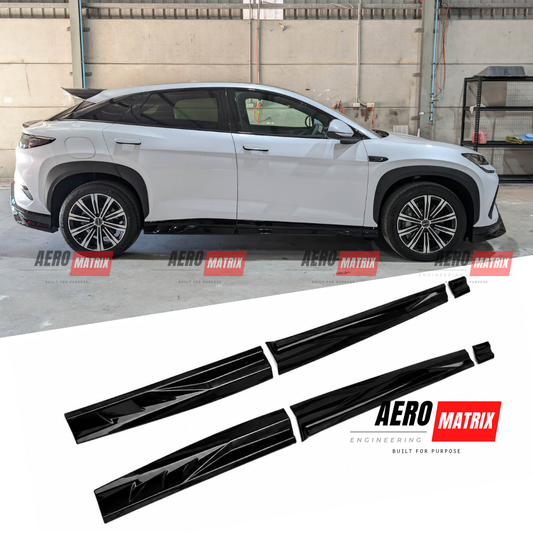 BYD Sealion 7 AME RS Velocity Side Skirts Gloss Black