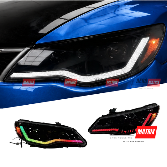 Honda Civic FD1 FD2 2006–2011 RGB Tri-LED Projector LED Dynamic Headlights
