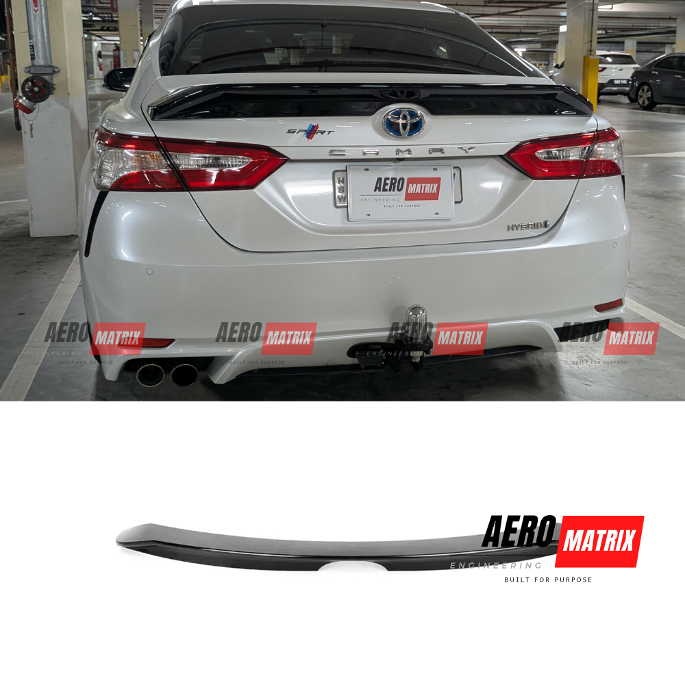 Toyota Camry 2018+ AME Spoiler – Gloss Black