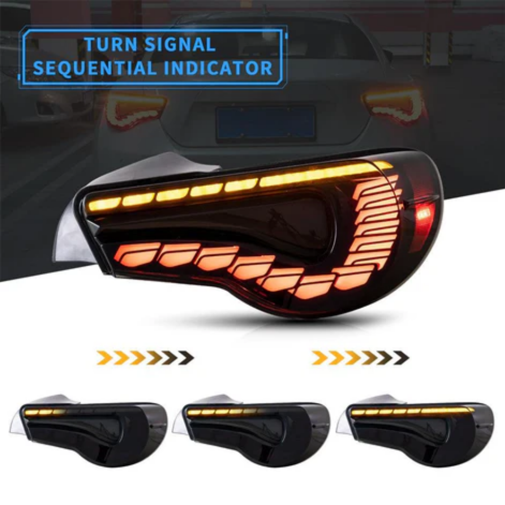VLAND LED Tail Lights for Toyota 86 / GT86 & Subaru BRZ (ZN6/ZC6) 2012–2020