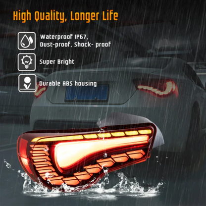 VLAND LED Tail Lights for Toyota 86 / GT86 & Subaru BRZ (ZN6/ZC6) 2012–2020