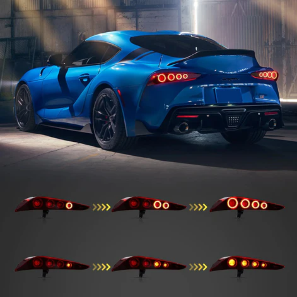 VLAND LED Tail Lights for Toyota GR Supra (A90/A91) 2019–Present
