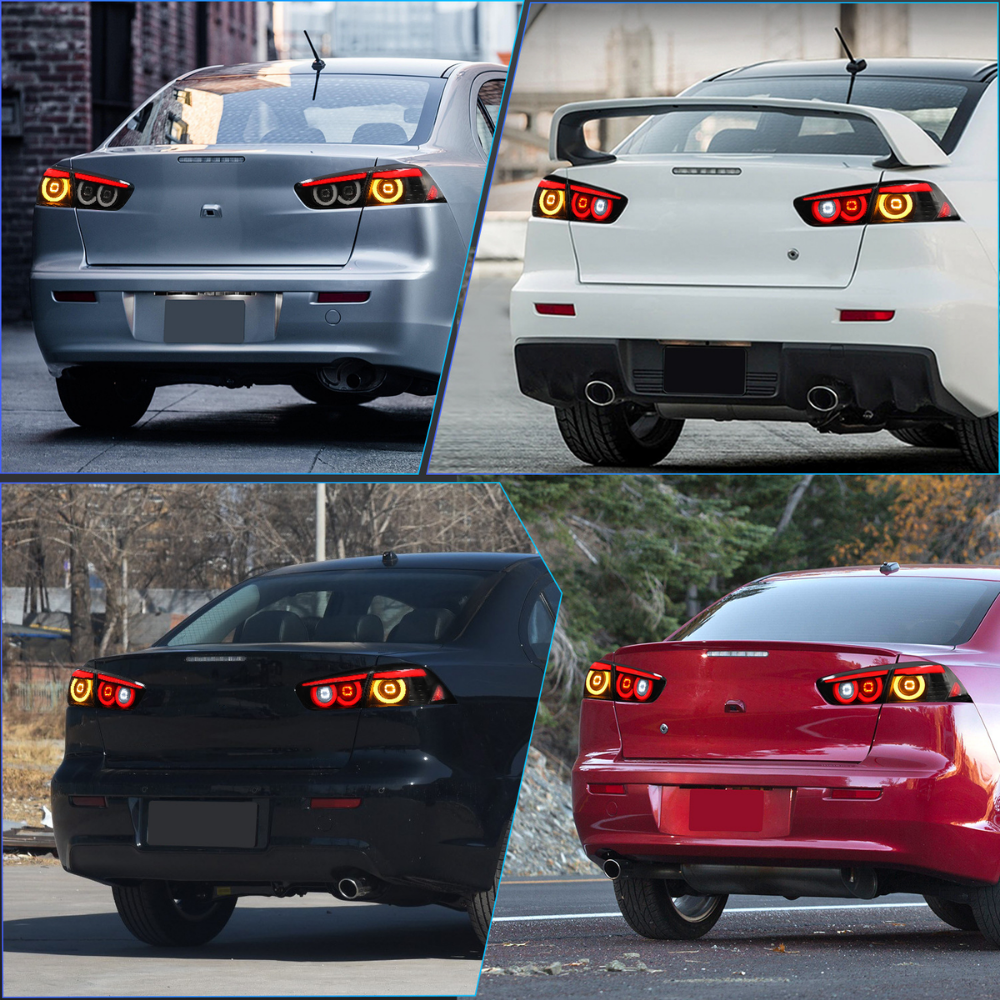 VLAND LED Tail Lights for Mitsubishi Lancer / EVO X 2008–2017 V3