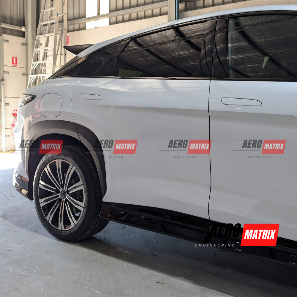BYD Sealion 7 AME RS Velocity Side Skirts Gloss Black