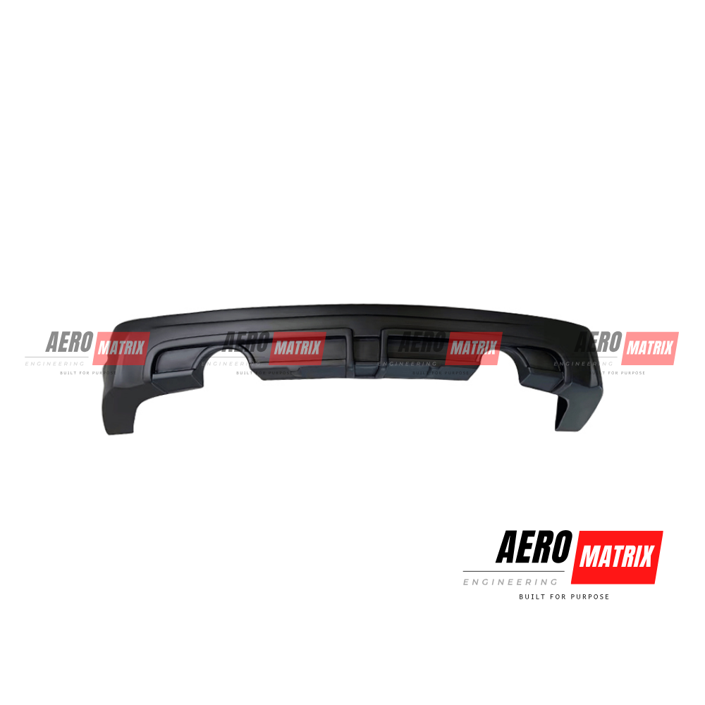 Honda Civic FD 2006–2011 Mugen RR Style Dual Exhaust Rear Lip (ABS Plastic)
