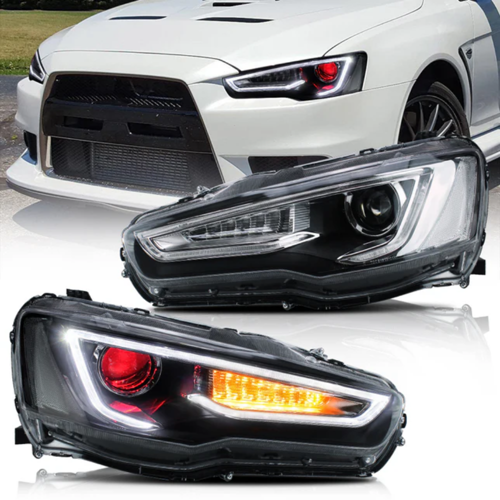VLAND Demon Eye Headlights for Mitsubishi Lancer / EVO X 2008–2017