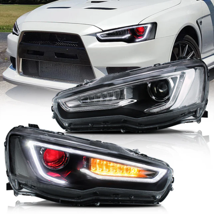 VLAND Demon Eye Headlights for Mitsubishi Lancer / EVO X 2008–2017