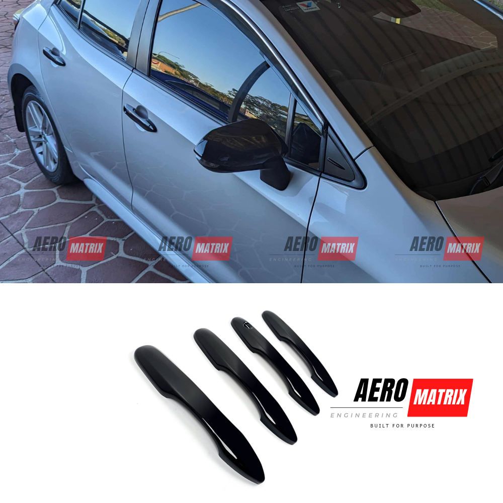 Toyota Corolla 2018+ Door Handle Covers (Gloss Black)